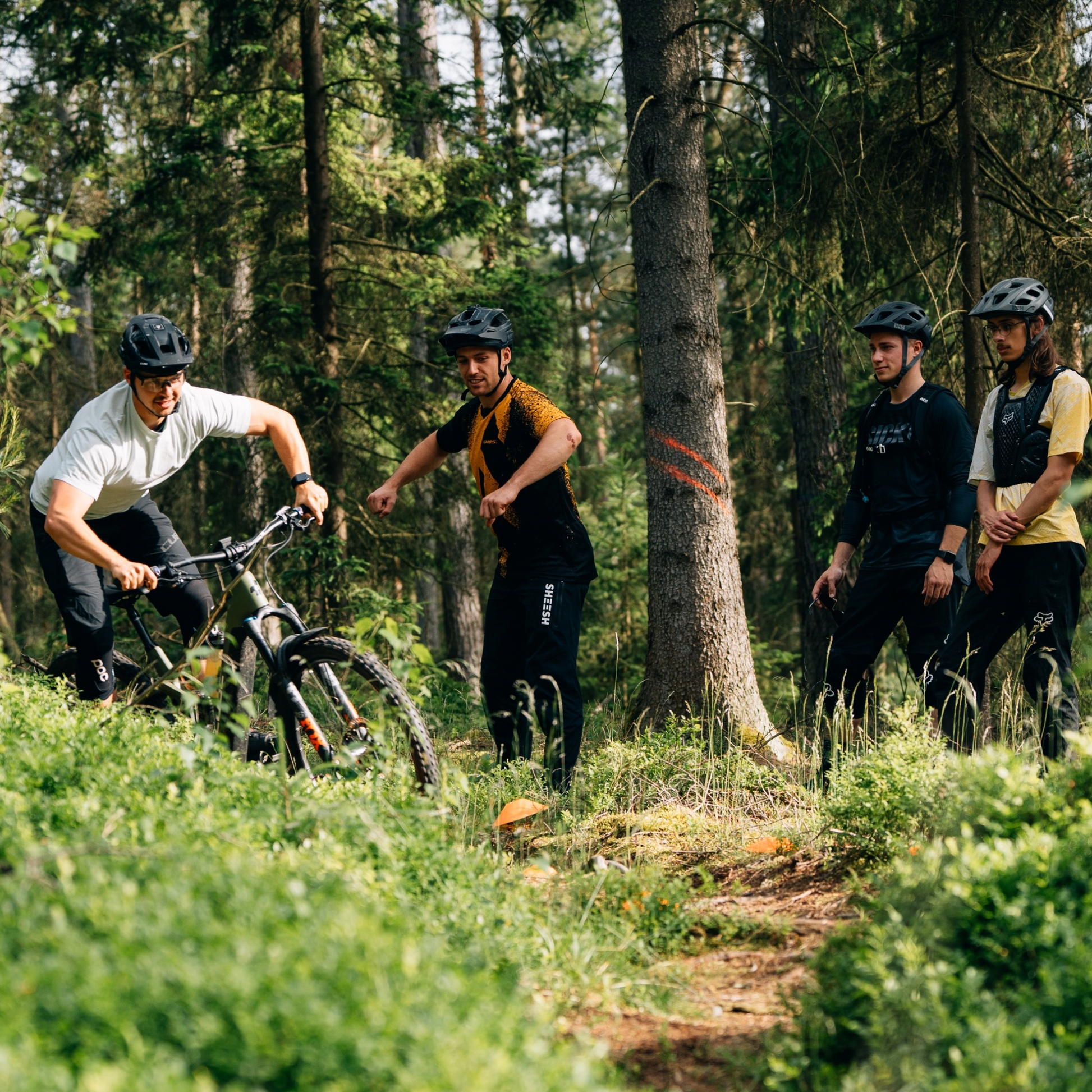 e mountainbike fahren lernen E-BIKE MTB Fahrtechniktraining Level 1 – RIDING SKILLS